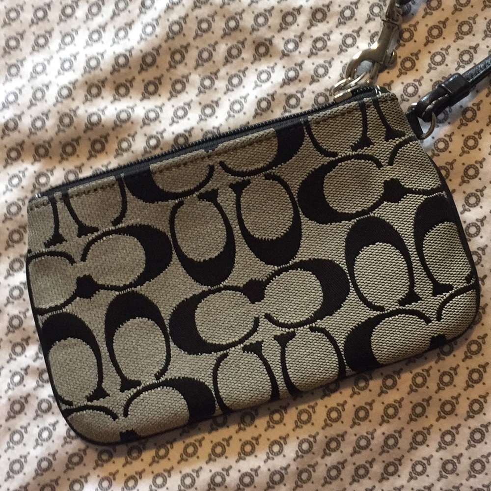 COACH wristlet